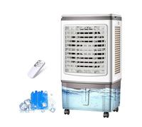 RafraîChisseur D'Air 3 En 1, 30L Climatiseur Mobile Sans Evacuation Portable avec TéLéCommande, Minuterie 7.5 H, 3 Vitesses, Refroidisseurs Par éVaporation pour Maison Bureau Chambre