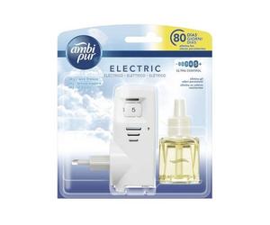 Rafraîchisseur d'air complet Ambi Pur Electric Sky 215ml