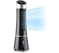 Klarstein Rafraîchisseur d'air connecté Skycraper Ice Smart Ventilateur Noir
