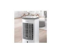 Rafraichisseur d'air de 5l avec 3 vitesses et 2 bacs à glace 80w blanc