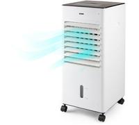 Rafraichisseur d'air - DOMO - 400 m3/h - Réservoir 5 L - 3 vitesses - Oscillation - Silencieux - 65 W - Blanc