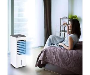 Rafraîchisseur d'air - HD4K - DOM473 - 3en1 - 80W - Réservoir 4L - Design contemporain