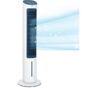 Rafraîchisseur d'air - Klarstein Mistral - 5 en 1 - Ventilateur Humidificateur Ionisateur 360 m³/h - Blanc