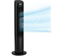 Rafraîchisseur d'air - Klarstein Mistral - Ventilateur - 5 en 1 - Climatiseur mobile - Télécommande - Purificateur - 360 m³/h - Humidificateur - 55dB max - Minuterie - Noir Noir