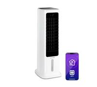 Rafraîchisseur d'air Klarstein Skytower 360° - Contrôle via app - Ventilateur 4-en-1 - Blanc
