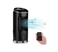 Rafraîchisseur d'air mobile - - Ventilateur - Ionisateur - Humidificateur - Mobile - 330 m³/h - 7L - Noir