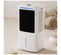 Rafraîchisseur d'Air Portable 3-en-1 25L, Ventilateur de Refroidissement Évaporatif avec Télécommande, 3 Vitesses, Réservoir d'Eau Détachable, Minuterie 12h, pour Chambre, Garage, Terrasse