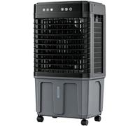 Rafraîchisseur d'air Portable Climatiseur Mobile sans Évacuation 40L Télécommande 4 Cristaux Glace 3 Vitesses Minuterie 12H Réfrigération Climatiseur portable Refroidisseur d'air industriel B,H90cm