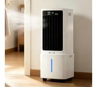 Rafraîchisseur d'Air Silencieux 12L, Ventilateur 3-en-1 avec Télécommande