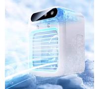 Rafraichisseur D'air Silencieux Climatisation Portable Sans Évacuation Rechargeable Avec Grand Réservoir D'eau Mini Climatiseur pour La Maison Et Le Bureau