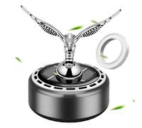 Rafraîchisseur d'Air Solaire pour Voiture - Diffuseur d'Aromathérapie Tournant Pour Automobile - Parfum d'Aromathérapie pour Intérieur Voiture Camion Maison Tableau de Bord