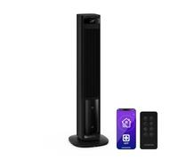 Klarstein Rafraîchisseur d'air Mistral 4L télécommande 8 niveaux mobile pour chambre 35 m² Noir