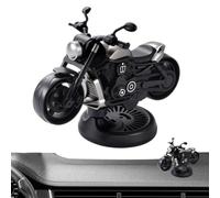 Rafraîchisseur d'Air Voiture Diffuseur de Parfum Rotatif pour Tableau de | Désodorisant En Forme De Moto Pour Habitacle Pour Hommes, Femmes, SUV, Intérieur Et Tableau De Bord Eau de Cologne UN