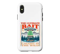 Rafraîchisseur de bière avec Motif d'extraterrestre rétro drôle Coque pour iPhone X/XS