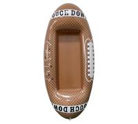 Rafraîchisseur de boissons flottant pour la piscine - Récipient flottant en PVC avec bac à glaçons - Porte-gobelet de football - Pour sports d'été, jeu d'anniversaire, bière, repas de bière