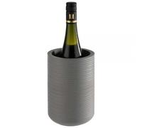 Rafraîchisseur de bouteille en béton striée Element - Gris