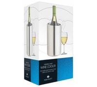 Bar Craft Refroidisseur de vin isolé pour une bouteille Acier inoxydable 12x12x19 cm Argent
