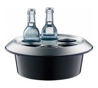 Rafraîchisseur de bouteilles konferenzboy argent/noir Alfi