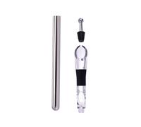 Rafraîchisseur De Vin - Inox, Verre Et Plastique Gris