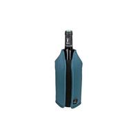 PEUGEOT - Frizz Rafraîchisseur - pour Un Champagne Ou Vin Frais en 20min - Conserve La Fraîcheur Pendant 2h - Tissu Facile À Nettoyer - s'adapte À Toutes Les Bouteilles - Coloris Bleu Céleste