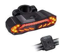 Rafstya Clignotants de VéLo LumièRe Intelligente TéLéCommande VéLo Feu ArrièRe VéLo Feu ArrièRe pour VéLo de Route VéLo Pliant Scooter