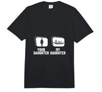 Raft Team Your Daughter My Daughter Funny Whitewater Rafting Comfort Colors Adult Heavyweight T-Shirt