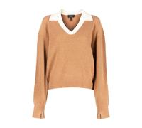 Rag & Bone - Beige Cashmere Casual Sweater - Femme - Pulls - Brun - Taille: 40 FR