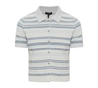 Rag & Bone - Cardigan court à manches courtes Dina - Femme - Pulls - Bleu - Taille: 38 FR