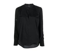 Rag & Bone - Chemisier Décontracté en Coton Noir - Femme - Blouses et Chemises - Noir - Taille: 38 FR