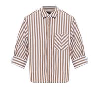 Rag & Bone - Lucia Stripe Poplin Shirt - Femme - Blouses et Chemises - Blanc - Taille: 40 FR