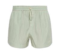 Rag & Bone - Marvin Striped Cotton Shorts - Femme - Shorts - Vert - Taille: 36 FR