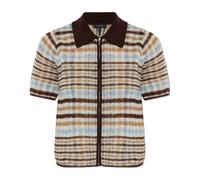 Rag & Bone - Polo zippé à manches courtes - Femme - Pulls - Multicolore - Taille: 42 FR