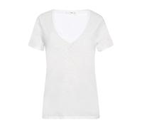 Rag & Bone - The Slub Vee - Femme - Tops - Blanc - Taille: 42 FR