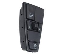 RAGBUSCLE 20752922, 07W27, VV009 Interrupteur principal de lève-vitre électrique (modèles avec conduite à gauche), compatible avec Volvo Truck VNL FM FH12, noir