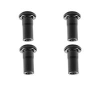 RAGBUSCLE 4 Pièces de Noix de Charnière de Porte, Accessoires Extérieurs de Vis de Charnière de Porte Compatible avec Jeep Wrangler JL JLU Rubicon Gladiator 2/4 Portes 2018-2022