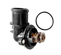 RAGBUSCLE 68147599AA Logement de Thermostat de Liquide de Refroidissement du Moteur Compatible avec Chrysler 300CC 2011-2015, Jeep Grand Cherokee 2011-2018, Lancia Thema 2011-2015, Remplace 68253457AA