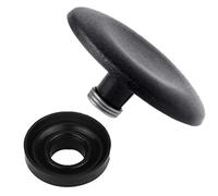 RAGBUSCLE Bouton de Console Centrale Compatible avec Audi A5 2012-2015, Audi S6 2007-2011, RS6 2008-2011, Remplace 8K0998068 8K0998068A, 2 Pièces (Noir Mat)