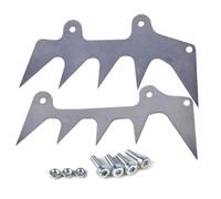 RAGDAA 2pcs Silver Bumper Spike Felling Tool Felling Tool Fit for pour STIHL 044 046 064 065 066 MS440 MS460 MS650 MS650 MS660