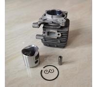 RAGDAA Kit de Cylindre de Remplacement for stihl FS38 2-Mix FS55 2-Mix HS45 Piston de Cylindre Assy 34mm 4140 020 1203