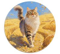 Ragdoll 1000 Piece Jigsaw Puzzle for Adults Challenging Game Stress Relief Puzzle Exercise The Memory of The Brain for Adults and Kids, Age 12 Years Up 1000pcs (67.5x67.5cm)