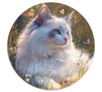 Ragdoll 1000 Pieces Jigsaw Puzzles for Adults Challenging Game Stress Relieving Entertainment Cultivate The Spirit of Teamwork for Adults and Kids, Age 12 Years Up 1000pcs (67.5x67.5cm)