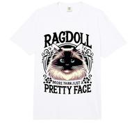 Ragdoll est Bien Plus qu'un Joli Visage pour Les Amoureux des Chats Ragdolls Comfort Colors Adult Heavyweight T-Shirt