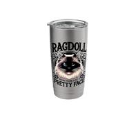 Ragdoll est bien plus qu'un joli visage pour les amoureux des chats Ragdolls Gobelet isotherme en acier inoxydable double paroi