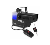 BeamZ RAGE600W Machine à Fumée 600 Watts, Réservoir 500 mL, Design Unique et Solide, Télécommande sans Fil et Filaire 3m, Etrier de Montage, Idéal pour une Soirée de 30 m²