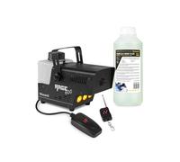 Rage 600LED Pack Machine à Fumée 600 Watts avec 1L de Liquide, LEDs couleur ambre, Réservoir 500 mL