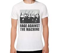 Rage Against Machine Nuns T-Shirt Mens Tees T-Shirt White XXL