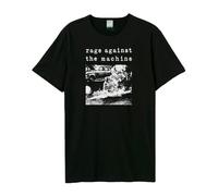 Rage Against The Machine Amplified Monk Fire Officiel T-Shirt Hommes Unisexe (Medium)