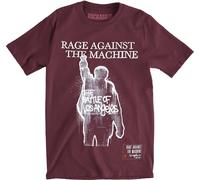Rage Against the Machine - "BOLA Album Cover" T-Shirt für Herren/Damen Uni RO3248 (M) (Weinrot)