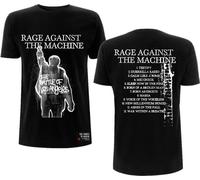 Rage Against the Machine - "BOLA Album Cover" T-Shirt für Herren/Damen Uni RO3248 (S) (Schwarz)