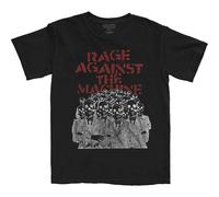 Rage Against The Machine Crowd Masks Autorisé T-shirt Hommes